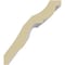 Ekena Millwork 3 1/2"H x 3 1/8"P x 4 3/4"F x 94 1/2"L Queenstown Traditional Smooth Crown Moulding MLD03X03X04QU - alternate 4